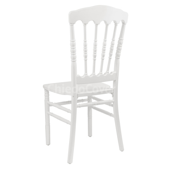 Napoleon White Wooden Chair - photo 2