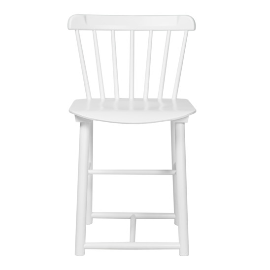 Tucker Midi White Chair - photo 2