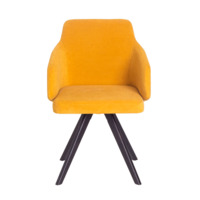 Product photo Fresh chair, yellow velour, beech legs from the ChiedoCover company.